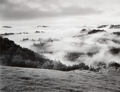 Clearing Storm, Sonoma County Hills, CA van Ansel Adams, Fotografie te koop op Singulart
