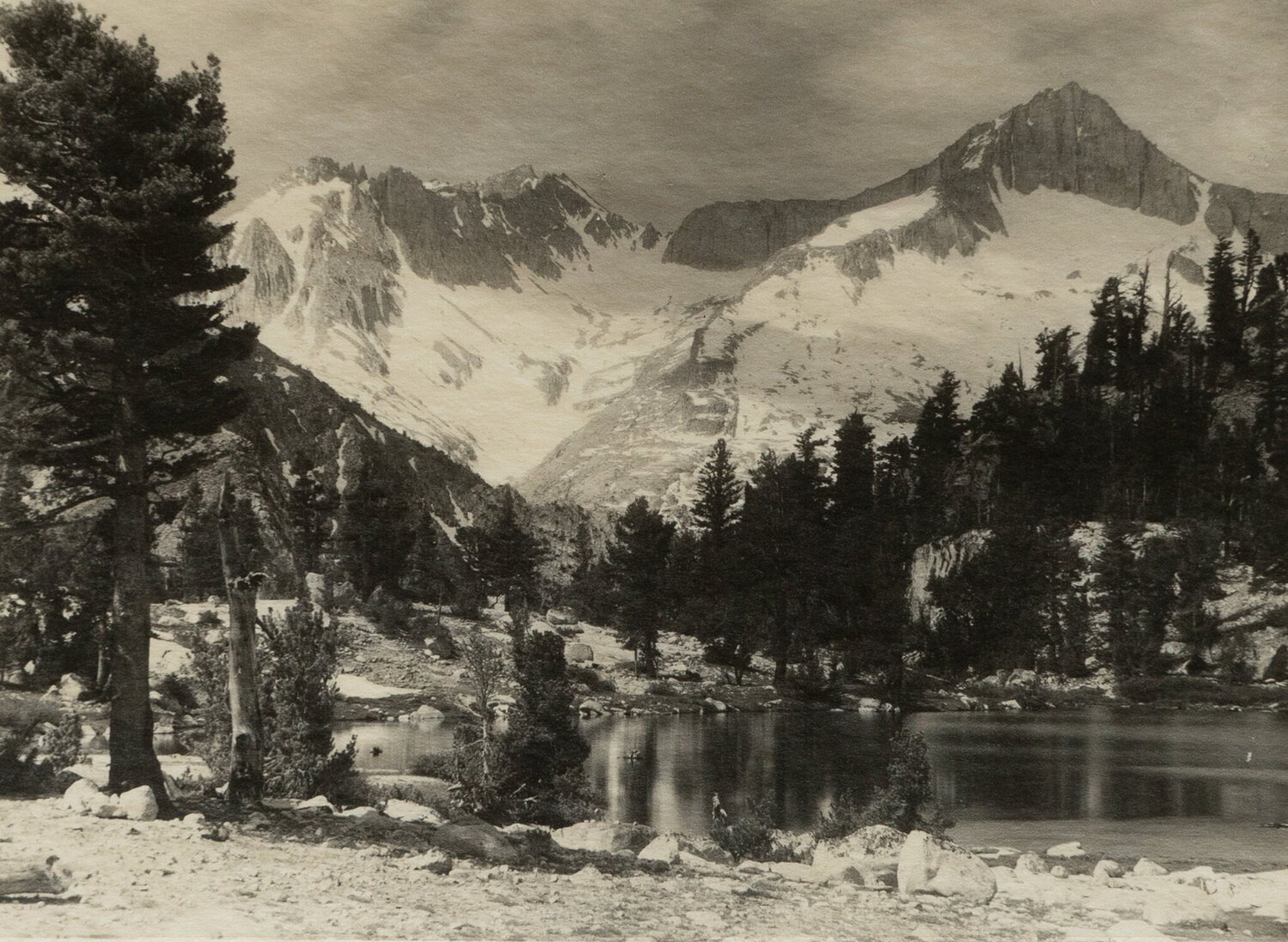 Mount Brewer Ansel Adams Fotografia in vendita