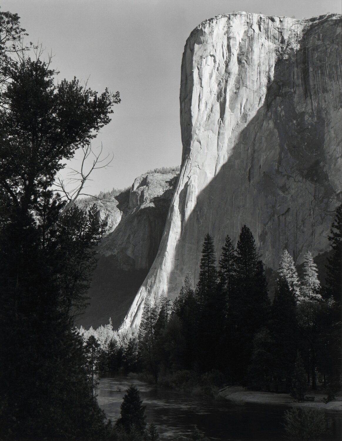 El Capitan, Sunrise, Yosemite National Park Ansel Adams Fotografie zu verkaufen