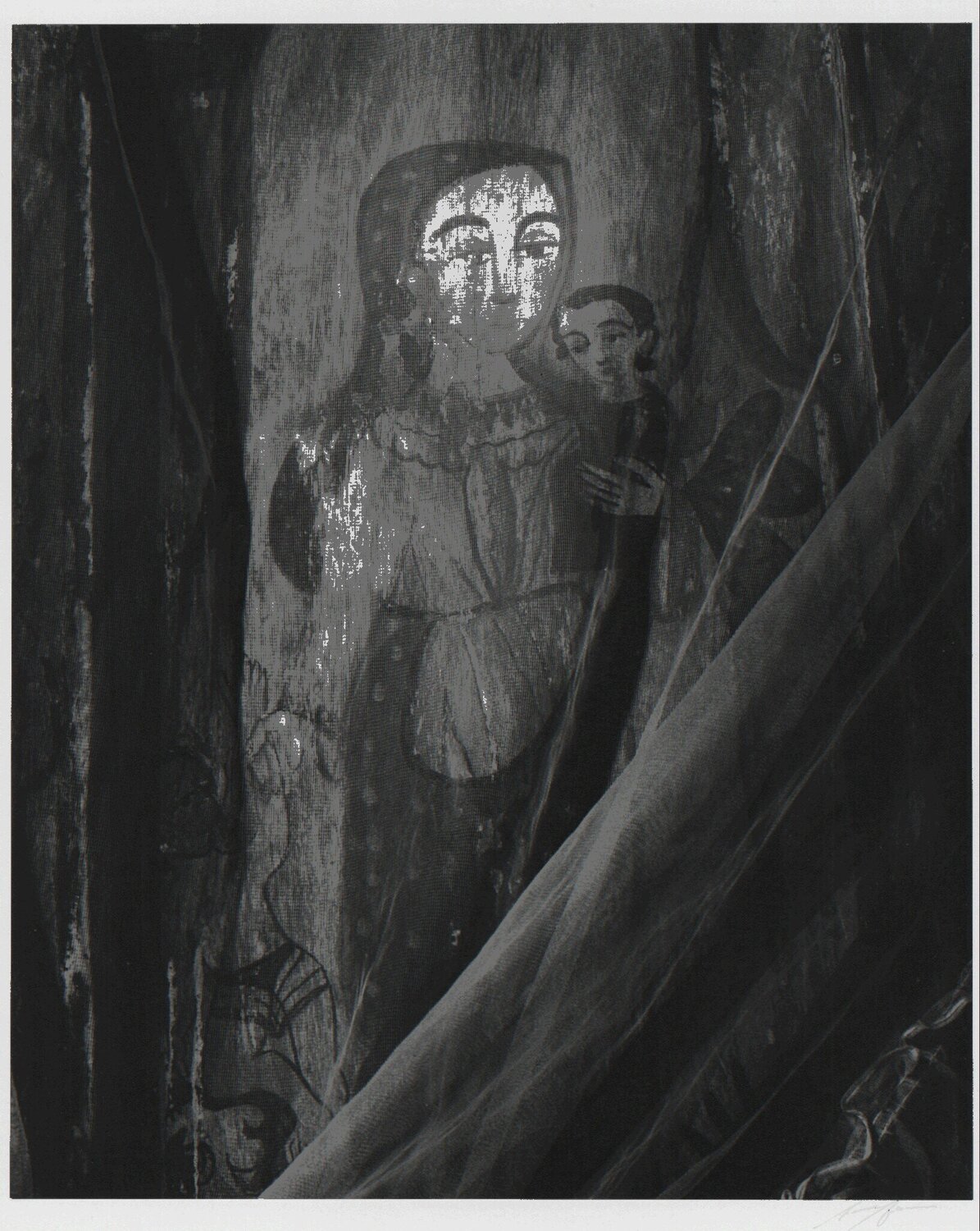 Altar, Las Trampas Church, New Mexico Ansel Adams Fotografie zu verkaufen