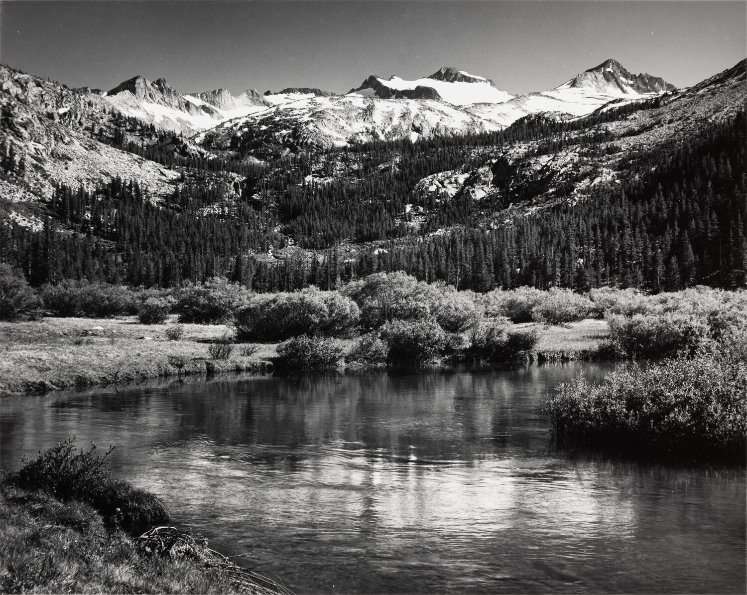 Mount Lyell and Mount McClure, Yosemite National Park Ansel Adams Fotografie zu verkaufen