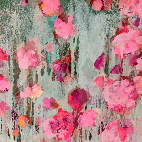 petit jardin pb 1 par Kunstatelier Sonja Blaess GmbH, Peinture en vente sur Singulart