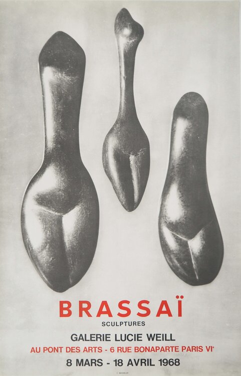 Vénus, Figures féminines, Affiche en lithographie Brassaï