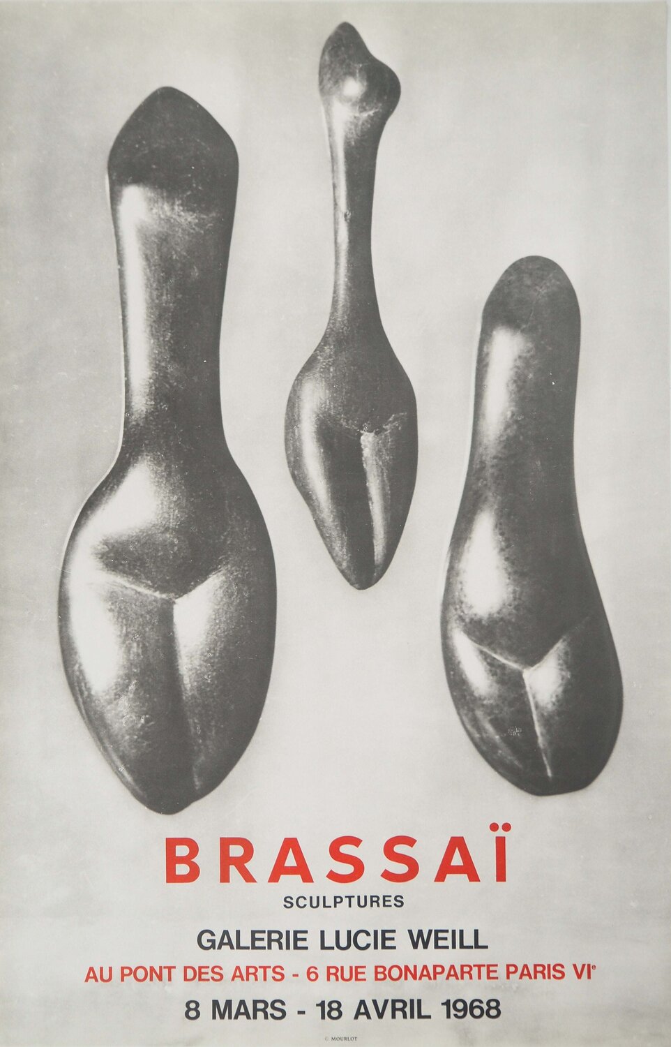 Vénus, Figures féminines, Affiche en lithographie Brassaï Afdruk te koop