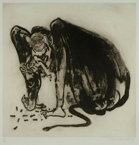 Baboon II by Brett Whiteley, Print for Sale on Singulart