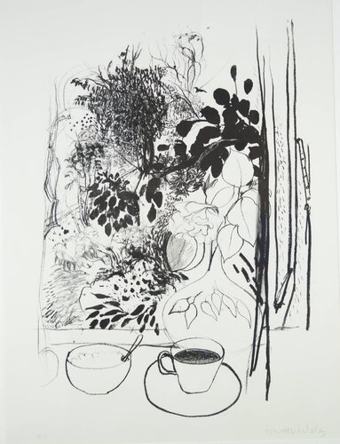 View of the Garden van Brett Whiteley, Afdruk te koop op Singulart