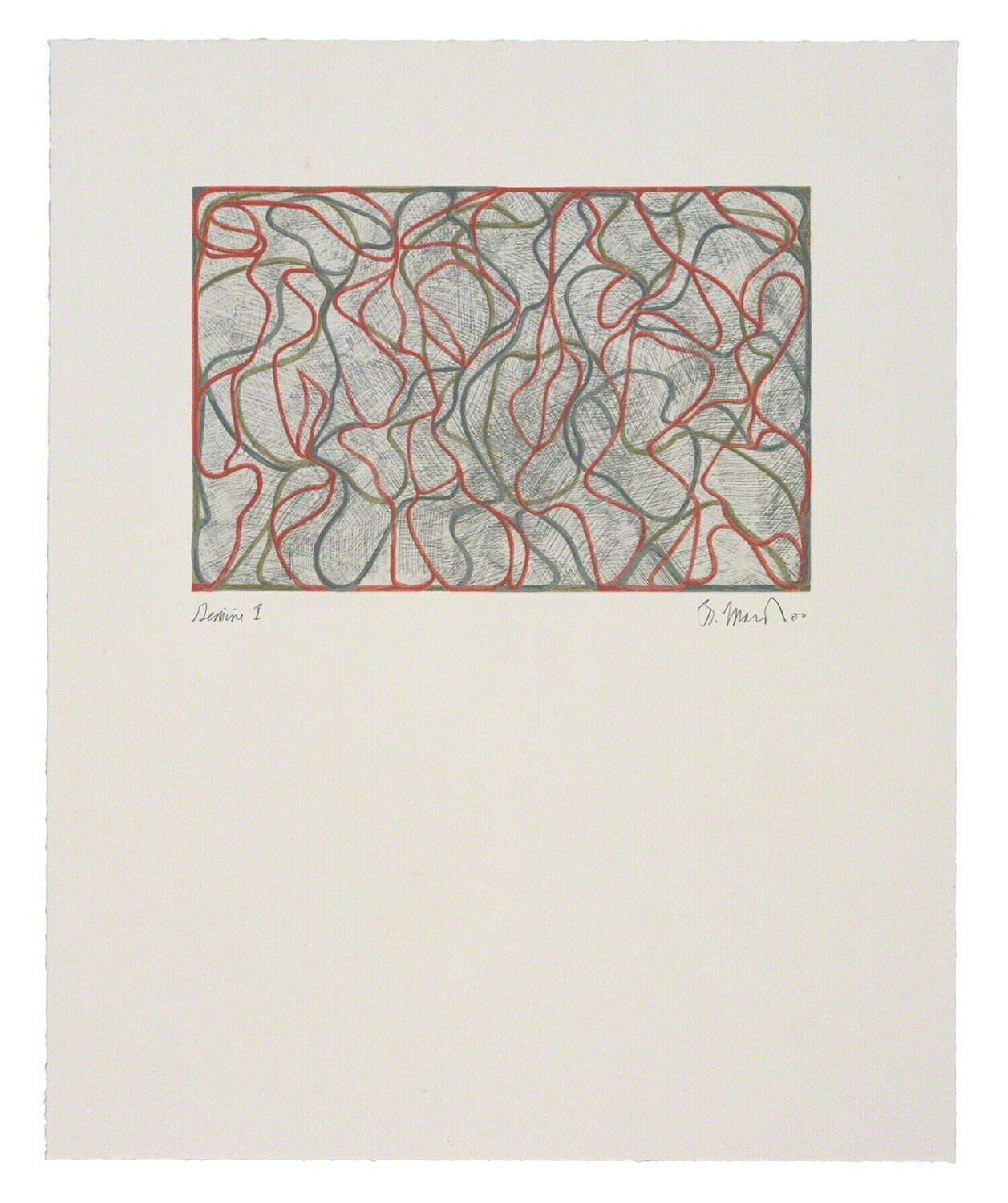 Distant Muses Brice Marden Stampa in vendita