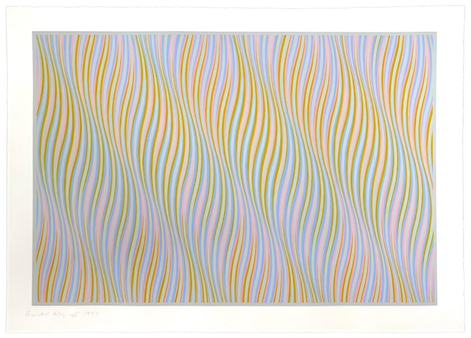 Bridget Rileyの作品をSINGULARTで販売中