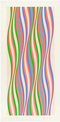 Red Dominance van Bridget Riley, Afdruk te koop op Singulart
