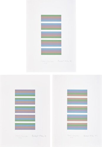Intervals, Set of Three van Bridget Riley, Afdruk te koop op Singulart