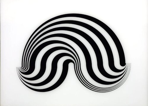 Fragment 5 van Bridget Riley, Afdruk te koop op Singulart