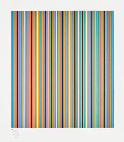RA 2 van Bridget Riley, Afdruk te koop op Singulart