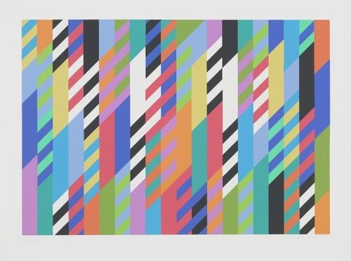 Fête van Bridget Riley, Afdruk te koop op Singulart