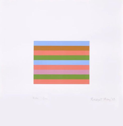 Vista van Bridget Riley, Afdruk te koop op Singulart