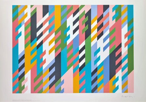 New Day van Bridget Riley, Afdruk te koop op Singulart