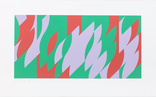 About Lilac van Bridget Riley, Afdruk te koop op Singulart