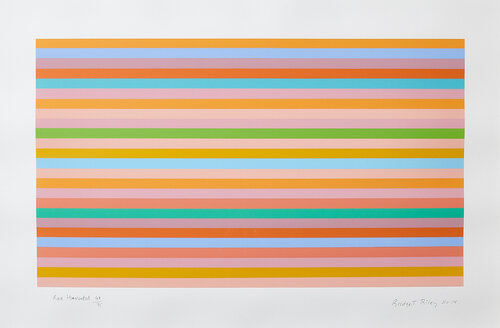 Rose Horizontal van Bridget Riley, Afdruk te koop op Singulart