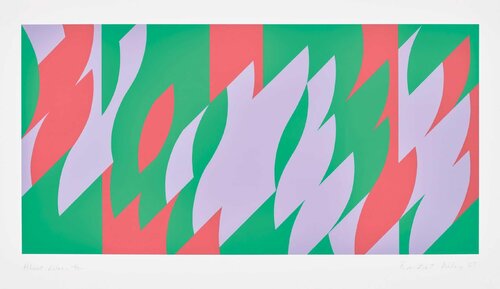 About Lilac van Bridget Riley, Afdruk te koop op Singulart
