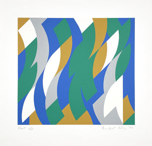 Start van Bridget Riley, Afdruk te koop op Singulart