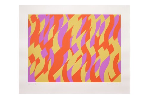 Carnival van Bridget Riley, Afdruk te koop op Singulart