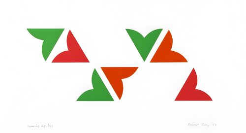 Opening Up  van Bridget Riley, Afdruk te koop op Singulart