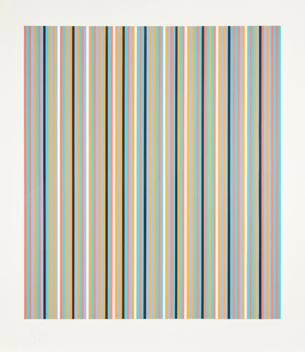 Silvered 2 von Bridget Riley, Druck kaufen auf Singulart