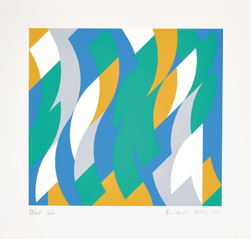 Start von Bridget Riley, Druck kaufen auf Singulart