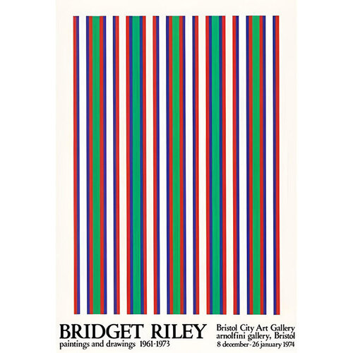 Paintings and Drawings (Bristol City Art Gallery) von Bridget Riley, Druck kaufen auf Singulart