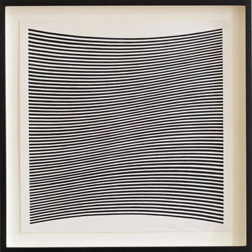 La Lune di Bridget Riley, Stampa in vendita su Singulart