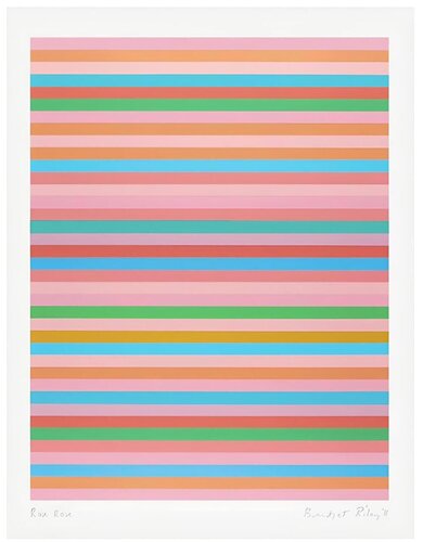 Rose Rose di Bridget Riley, Stampa in vendita su Singulart