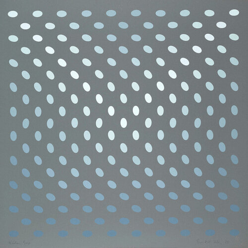 Nineteen Greys A di Bridget Riley, Stampa in vendita su Singulart