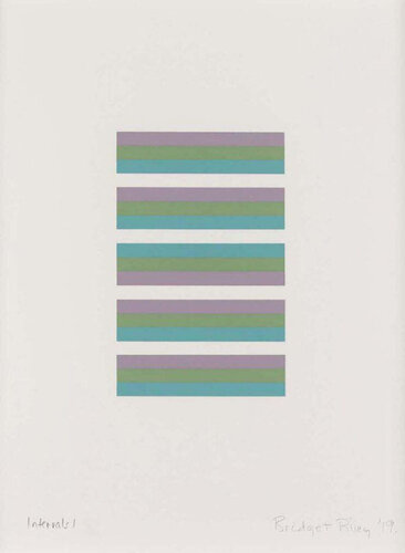 Intervals 1 di Bridget Riley, Stampa in vendita su Singulart