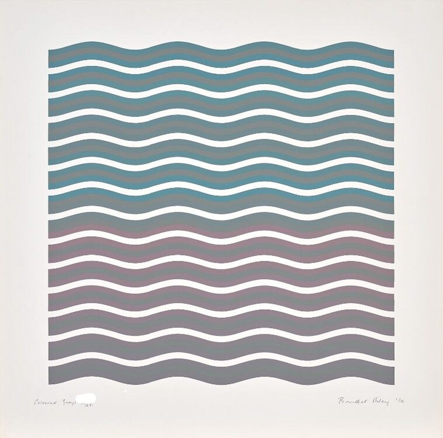 Coloured Greys 2 Bridget Riley