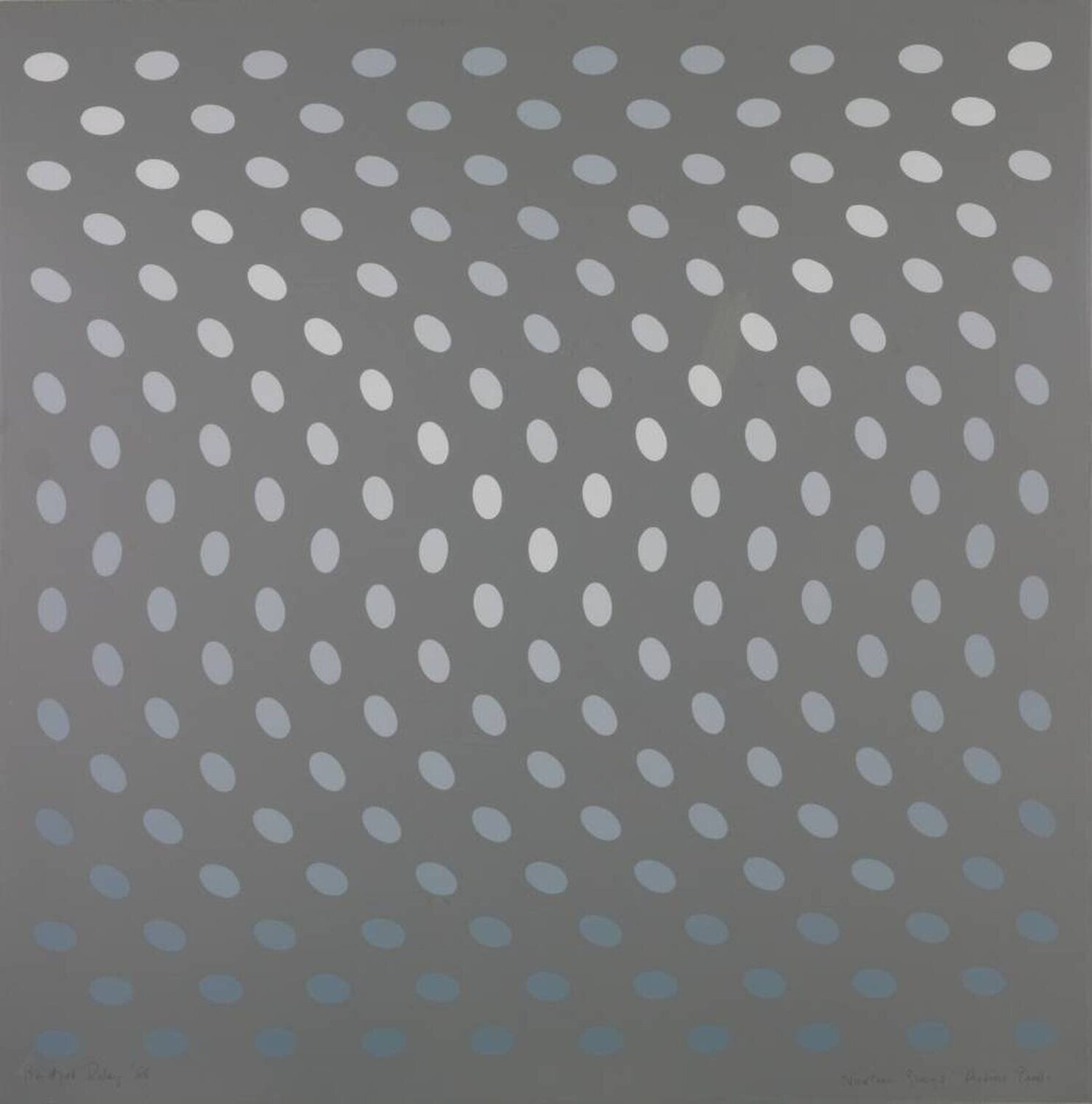 Nineteen Greys (from set of four) Bridget Riley