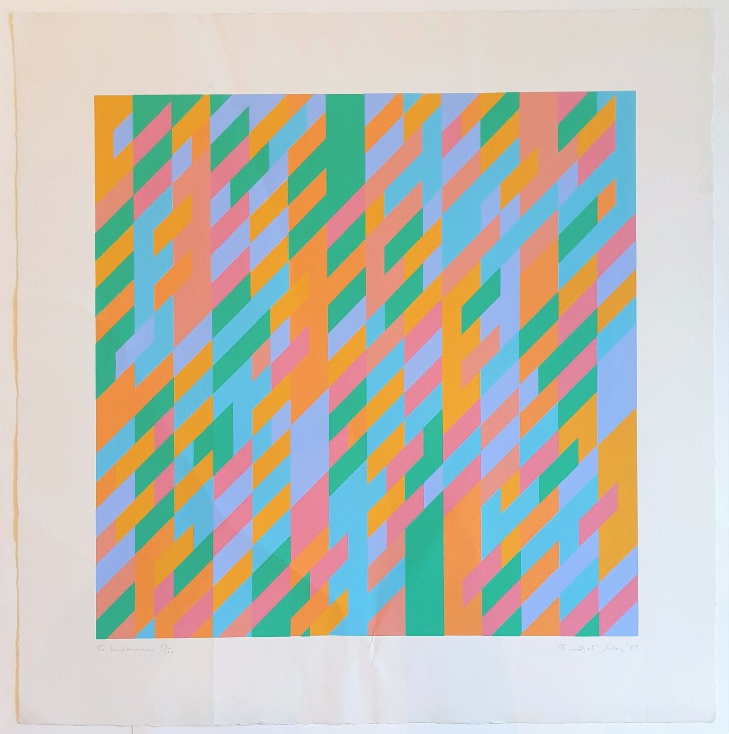 To Midsummer Bridget Riley
