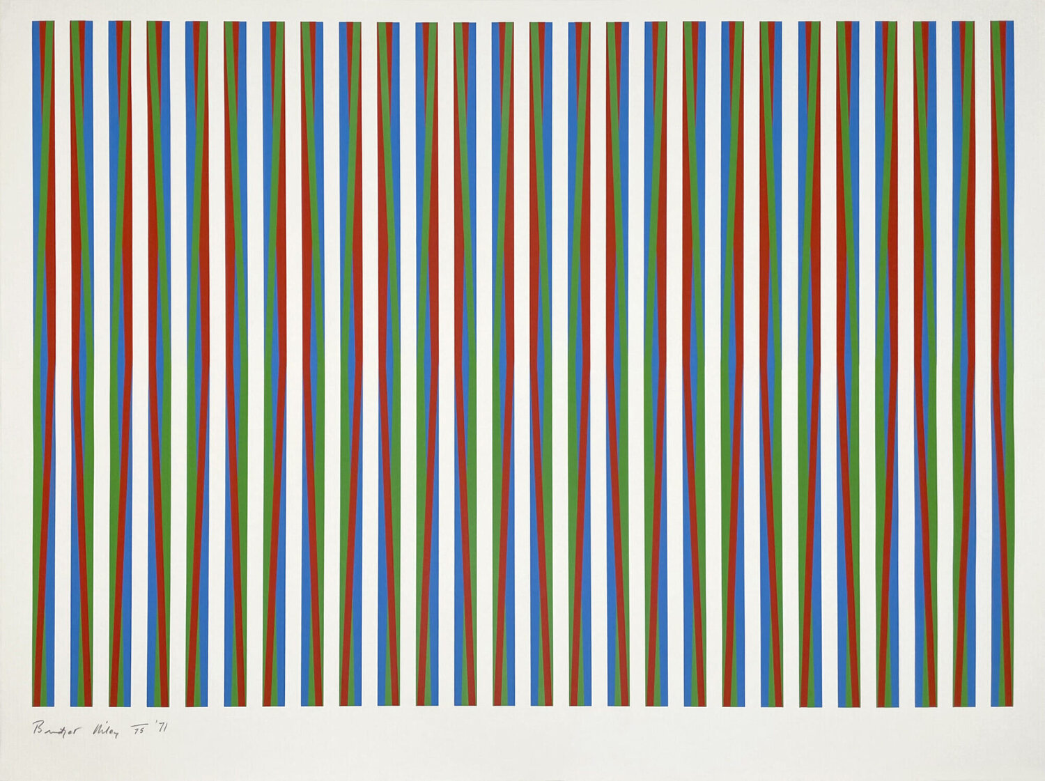 Firebird Bridget Riley