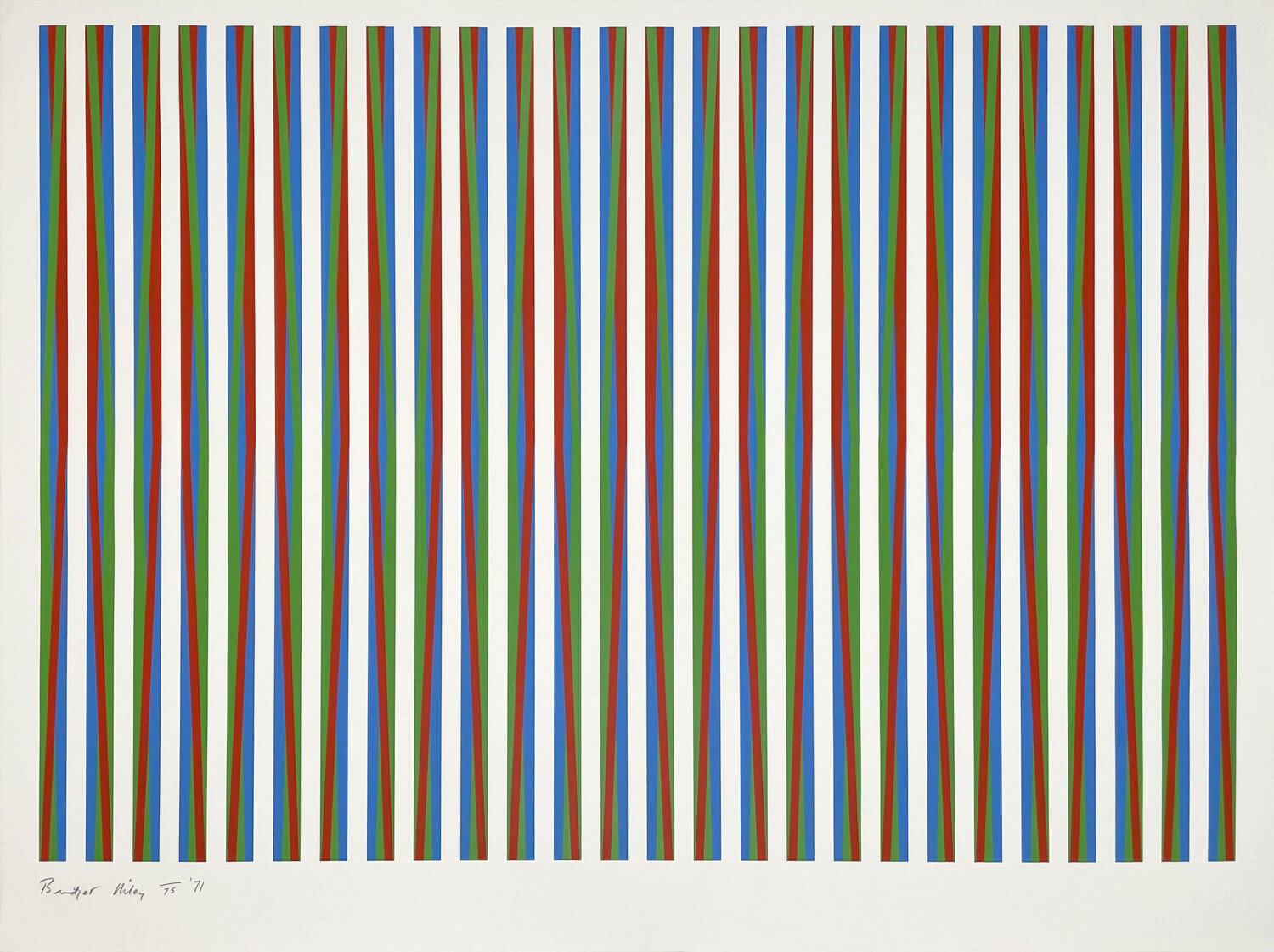 Firebird Bridget Riley