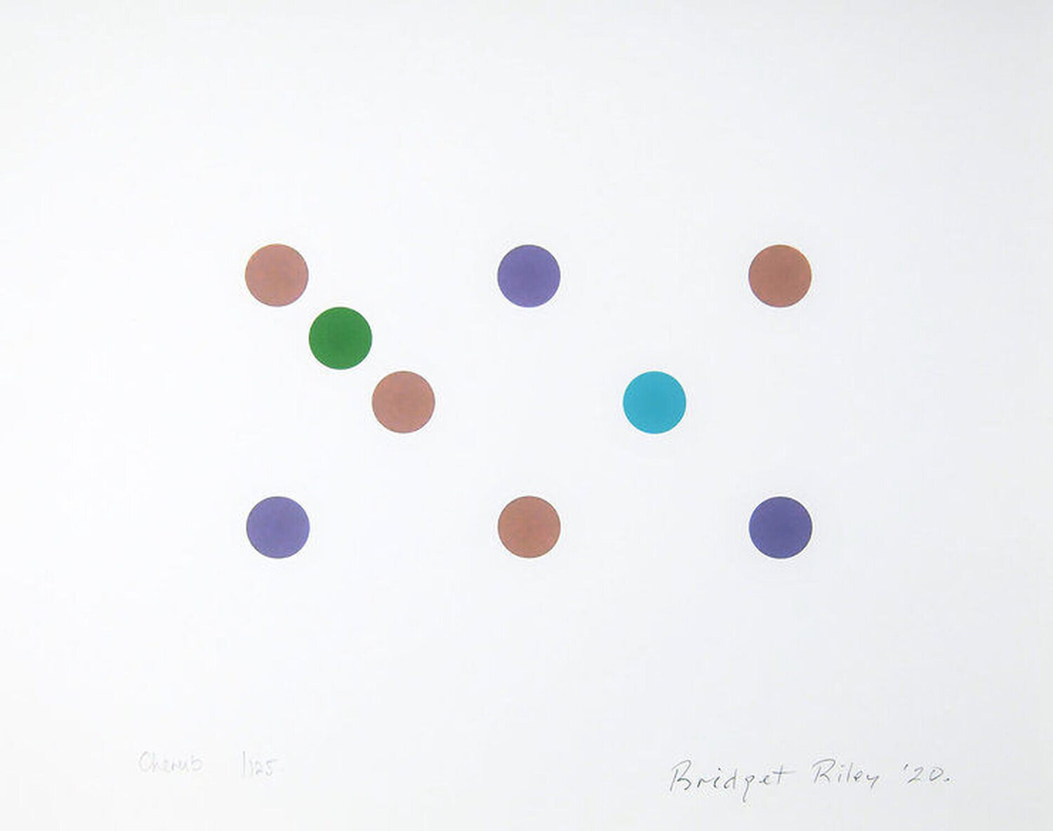Bridget Riley Cherub Bridget Riley