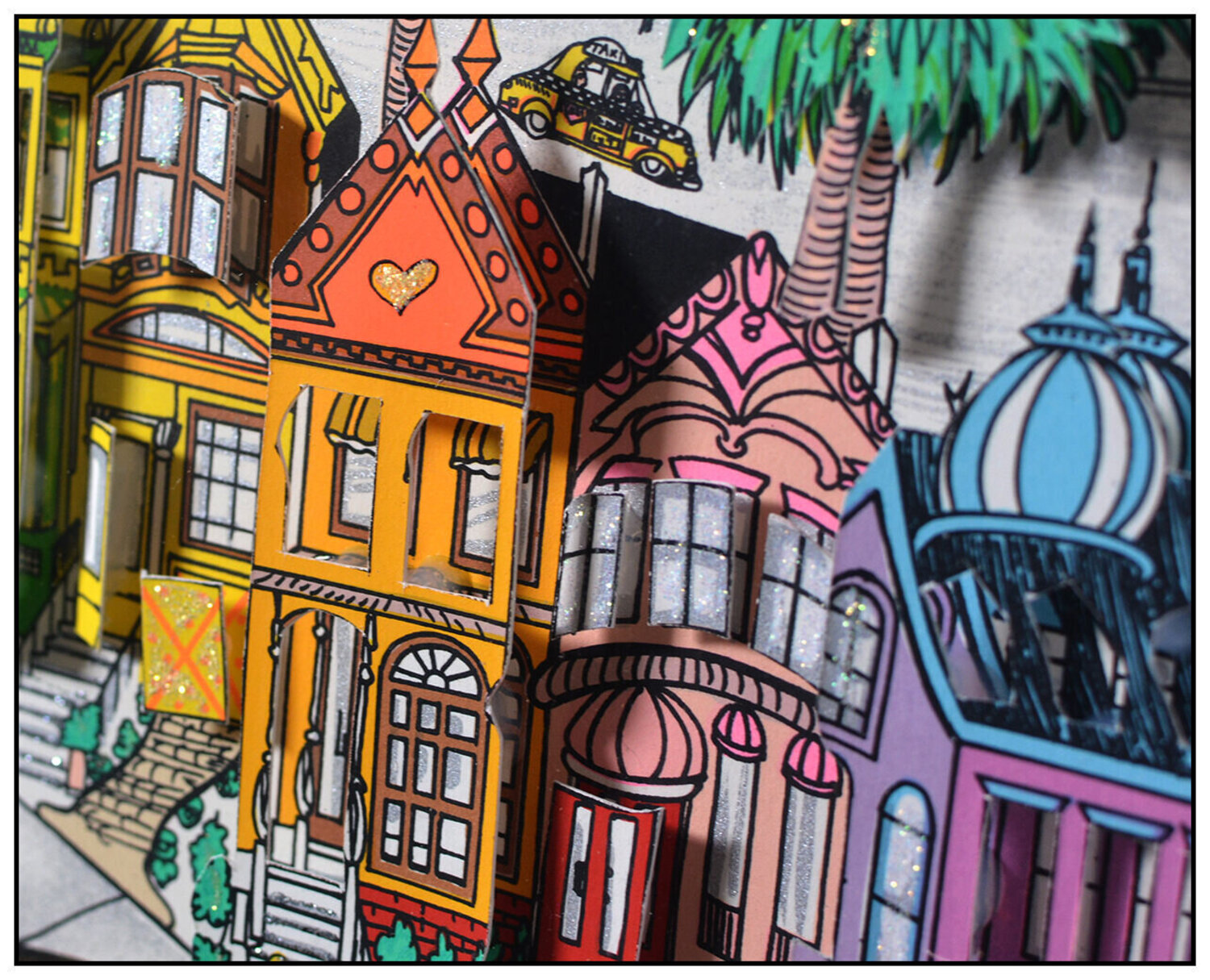 I Left My Heart In San Francisco 3D by Charles Fazzino (N.D