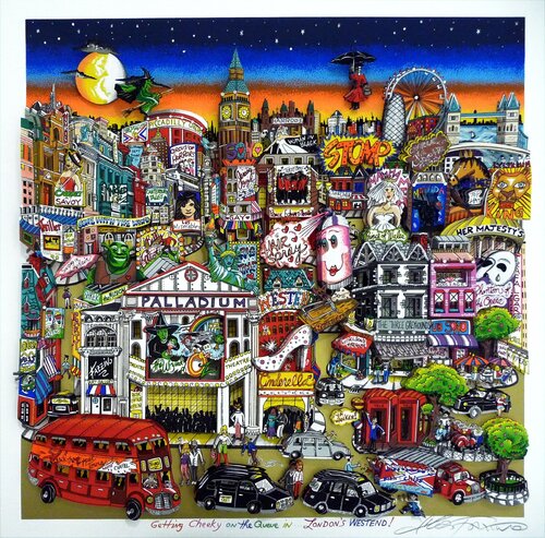 パディタン 　Charles Fazzino Charles Fazzinoの作品をSINGULARTで販売中