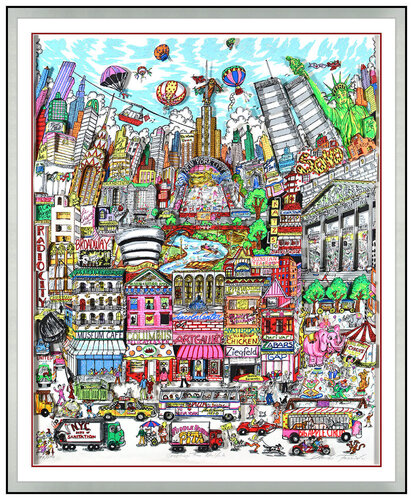 Greetings From New York by Charles Fazzino, Print for Sale on Singulart