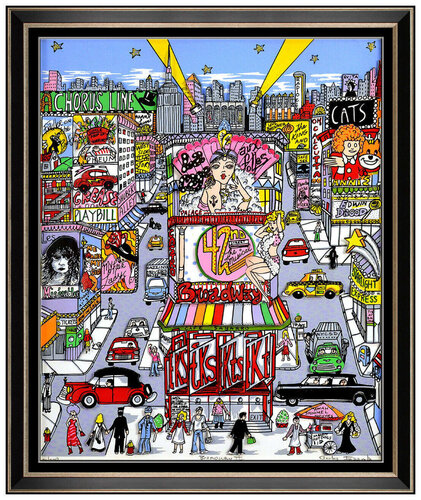 Broadway van Charles Fazzino, Afdruk te koop op Singulart