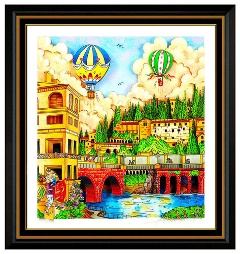 Romeo/Julietta van Charles Fazzino, Afdruk te koop op Singulart