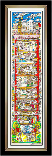 Dentasia 3D van Charles Fazzino, Afdruk te koop op Singulart
