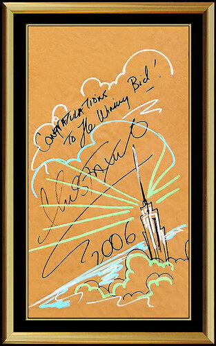 Congratulations to the Winning Bid van Charles Fazzino, Schilderij te koop op Singulart