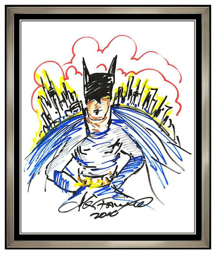 Batman Returns to Gotham City van Charles Fazzino, Werk op papier te koop op Singulart