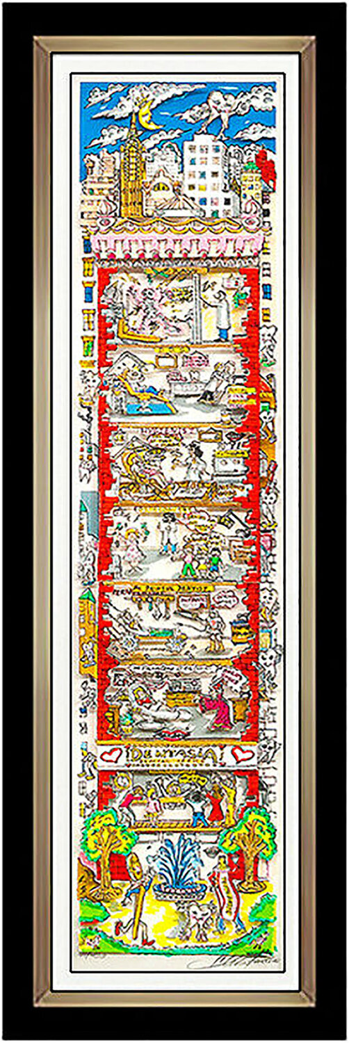 Dentasia 3D Charles Fazzino Druck zu verkaufen