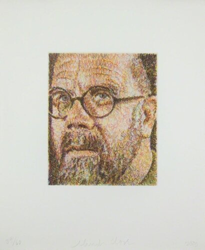 Self Portrait, Scribble Etching van Chuck Close, Afdruk te koop op Singulart