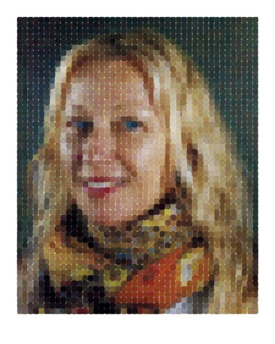 Cindy (Smile) van Chuck Close, Afdruk te koop op Singulart