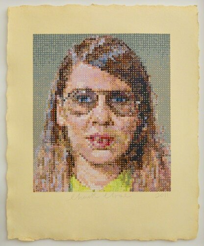 Susan van Chuck Close, Afdruk te koop op Singulart